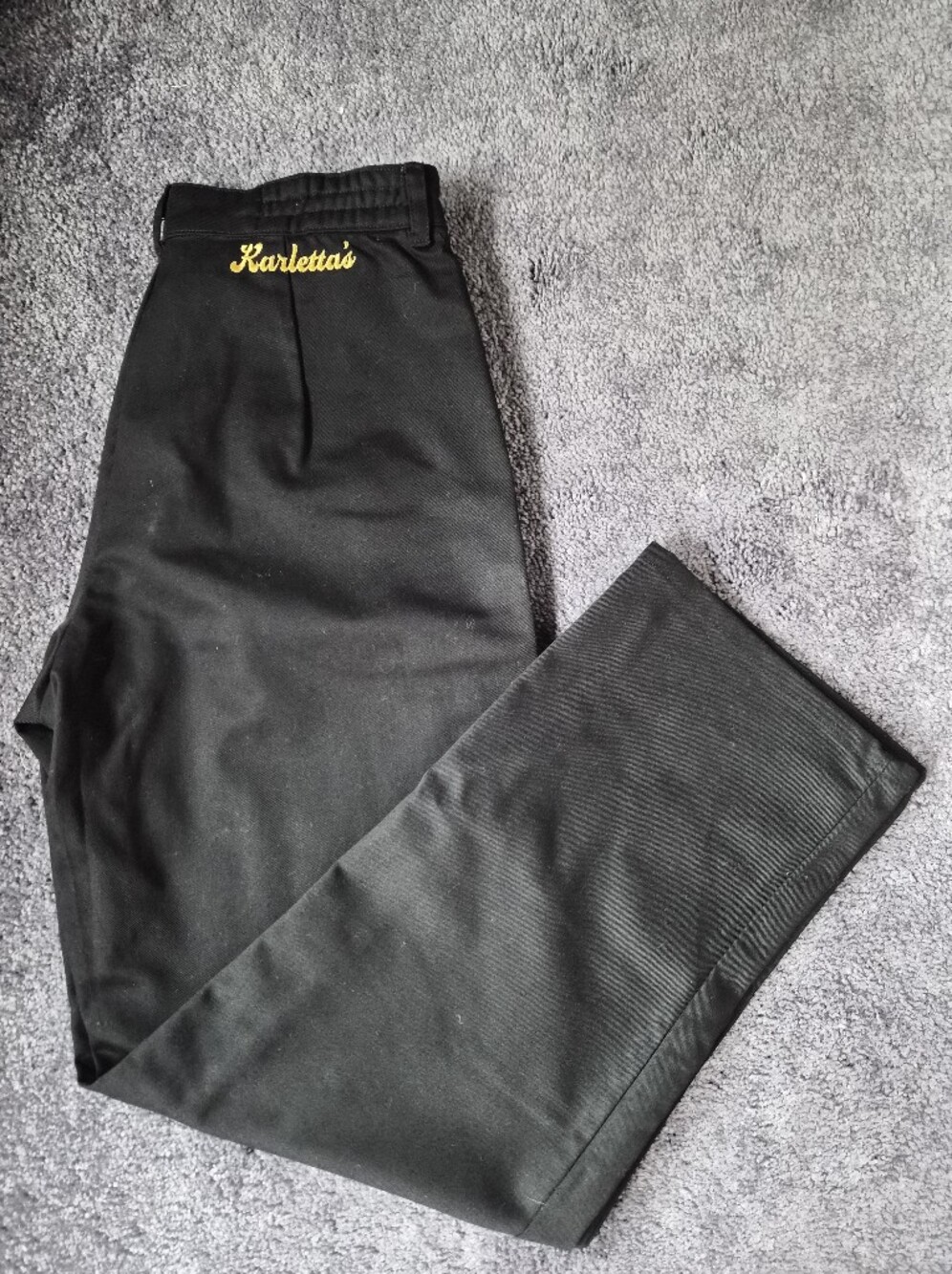 Karletta's Black Straight Leg Pants